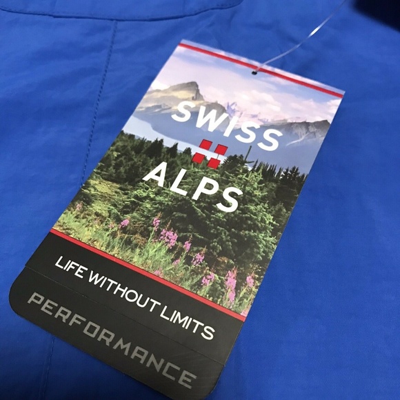 Swiss Alps Womens Nylon Fishing Shirt UPF 40+ Sun Protection Blue Size XL - Picture 6 of 9